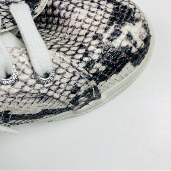 Superga platform sneakers women size 37 snake embossed - Picture 9 of 10